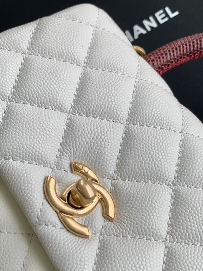 Ch**el top handle bags